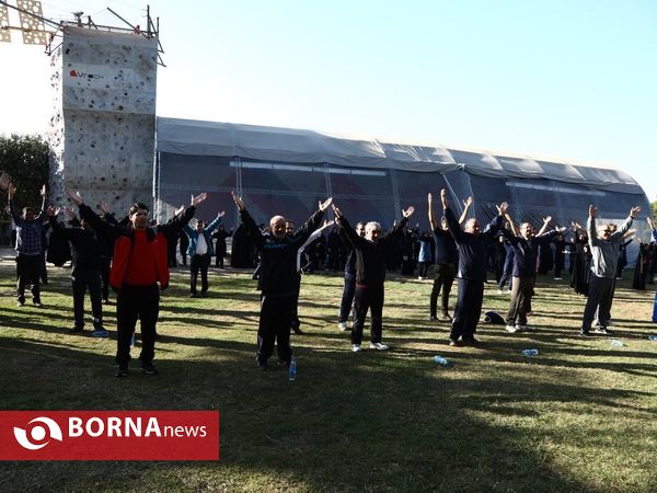 ورزش همگانی مدیران و کارکنان وزارت ورزش و جوانان