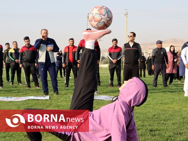 همایش پیاده روی و ورزش صبحگاهی جامعه ورزش آذربایجان‌غربی