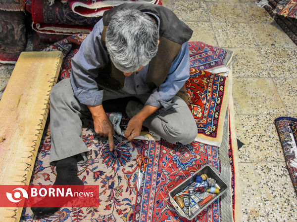رفوگری فرش دستباف ، هنری اصیل اما گمنام