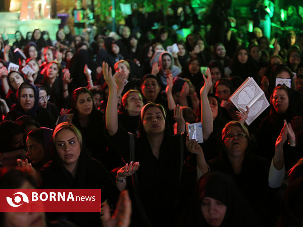 مراسم احیاء شب بیست و سوم ماه رمضان در بوستان هنرمندان