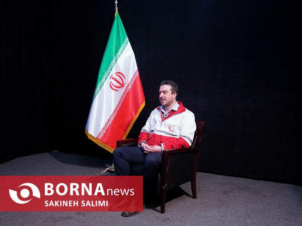 حضور پیمان نامدار معاون بهداشت، درمان و توانبخشی جمعیت هلال‌احمر