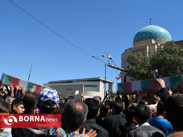 تشییع پیکرشهدای گمنام در مشهد