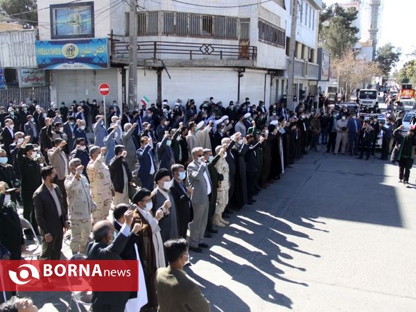 راهپیمایی خودرویی 22 بهمن در زاهدان