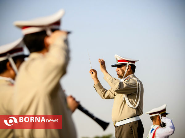 صبحگاه مشترک دژبان کل آجا