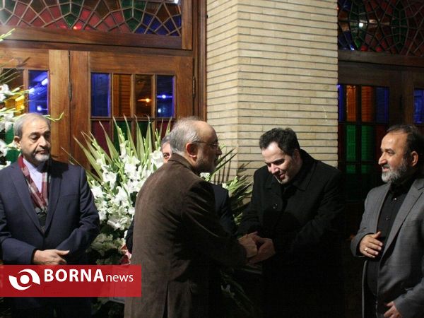 مراسم ختم برادر دکتر انتظامی در مسجد نور