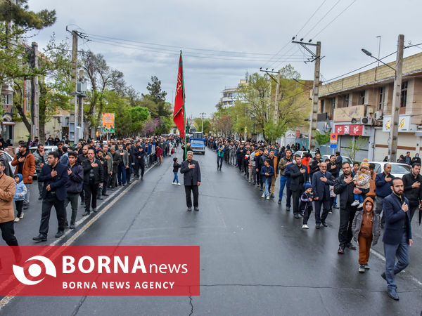  تجمع بزرگ مردم اراک