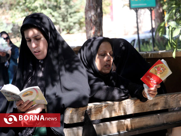 دعای عرفه در تپه الشهدای شیراز