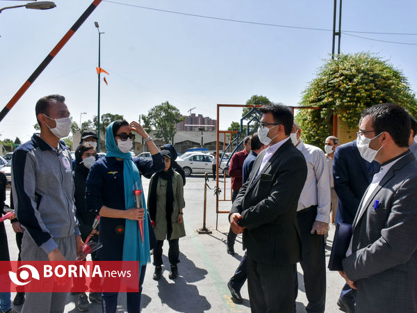 گام های اهالی ورزش به پاس تلاش مدافعان سلامت