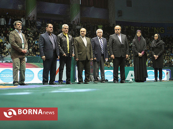 افتتاحیه جام جهانی کشتی آزاد کرمانشاه ۲۰۱۷