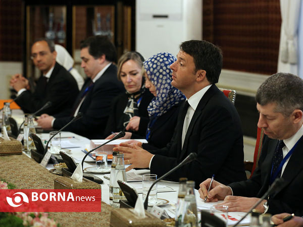 استقبال رسمی از نخست وزیر ایتالیا و مذاکره مقامات عالی رتبه دو کشور
