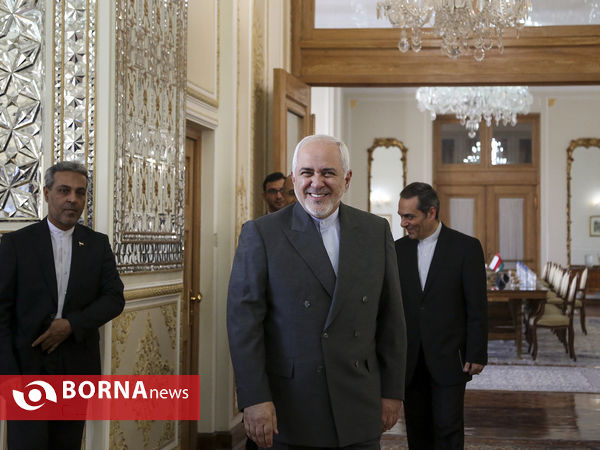 دیدار وزیر خارجه عمان با محمدجواد ظریف