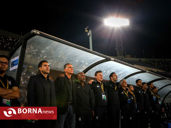 در حاشیه دیدار تیمهای  فوتبال ایران - کره جنوبی