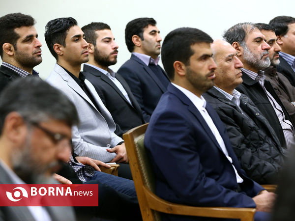 دیدار دست‌اندرکاران کنگره شهداى ورزش کشور