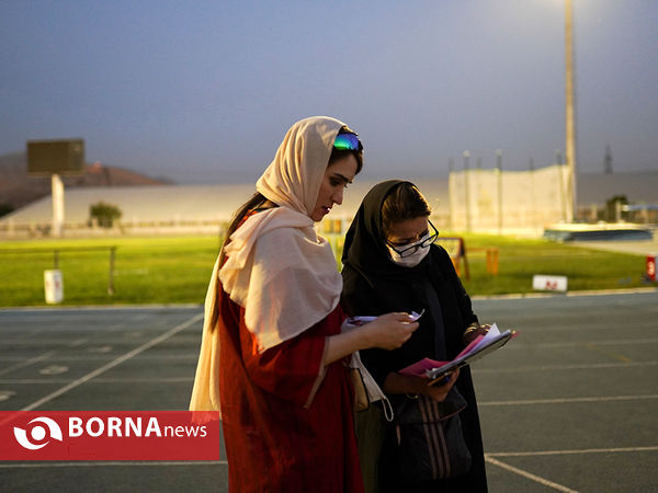 در حاشیه مسابقات جایزه بزرگ دوومیدانی بانوان