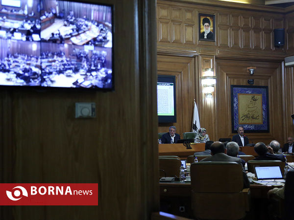 جلسه شورای شهر با حضور شهردار تهران