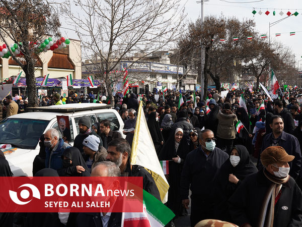 راهپیمایی ۲۲ بهمن تهران