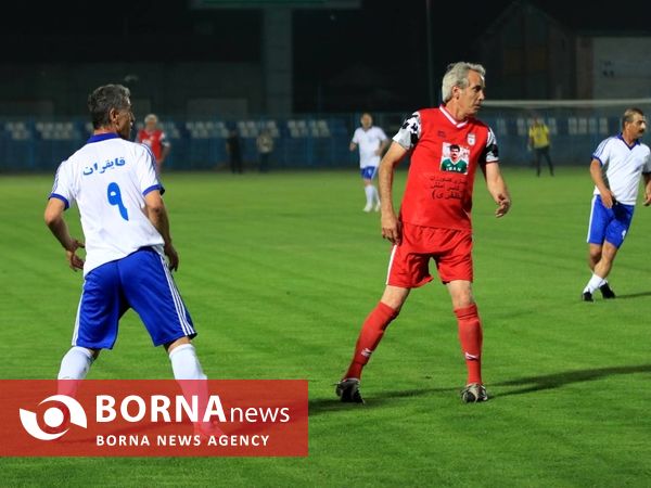 در حاشیه دیدار دوستانه پیشکسوتان تیم ملی _ پیشکسوتان ملوان