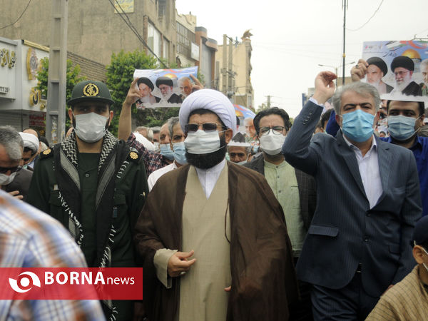 راهپیمایی روز قدس- شهرستان قدس