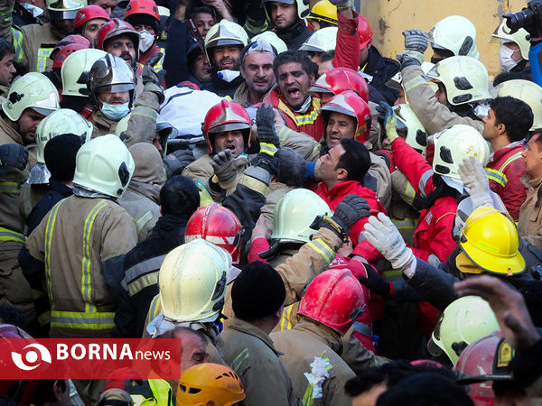 هفتمین روز حادثه پلاسکو-2