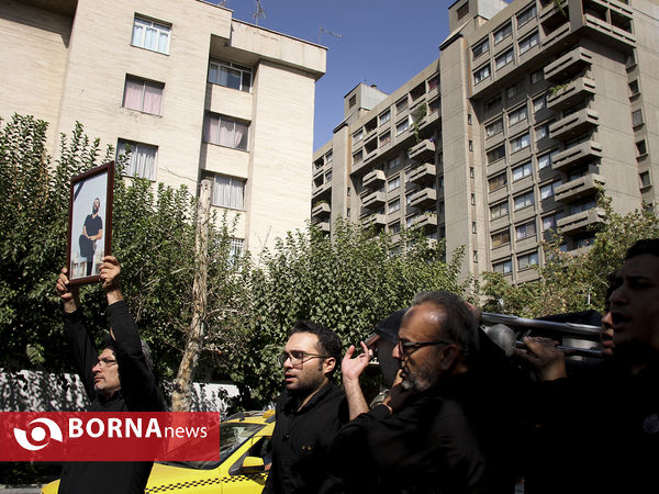 تشییع پیکر مهدی شادمانی