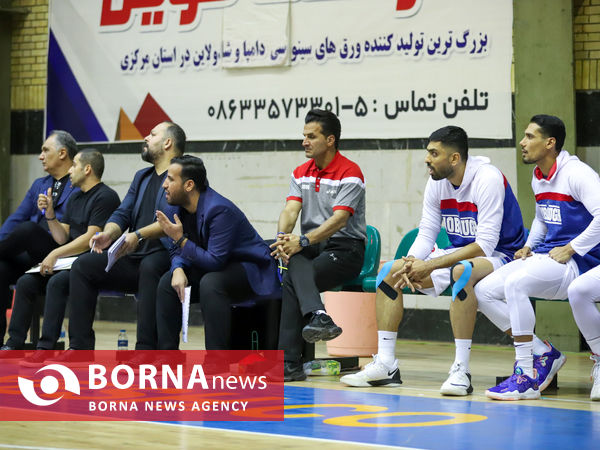 دیدار تیم های بسکتبال نبوغ - کاله