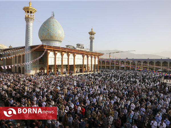 نماز عید سعید فطر در شبراز