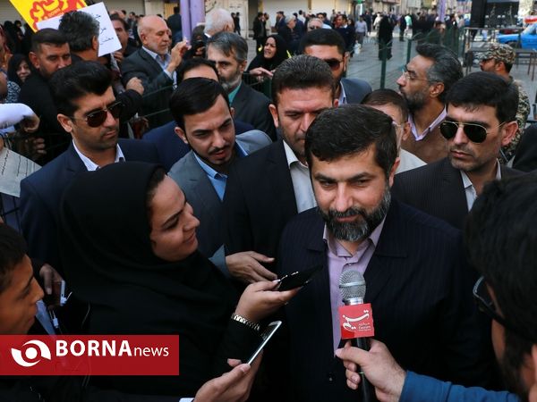 راهپیمایی حمایت از ولایت و اقتدار کشور - اهواز