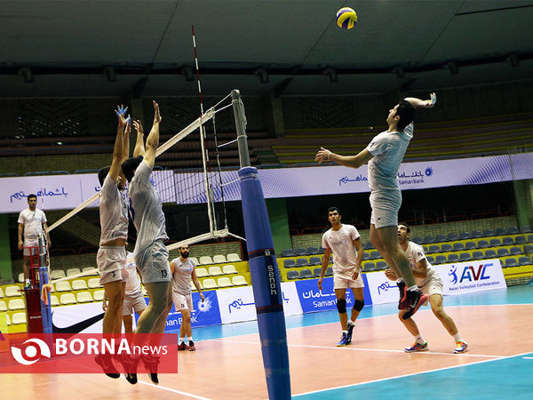 آخرین تمرین تیم ملی والیبال قبل از مسابقات جام جهانی