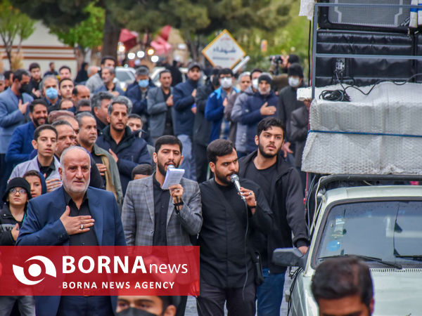  تجمع بزرگ مردم اراک