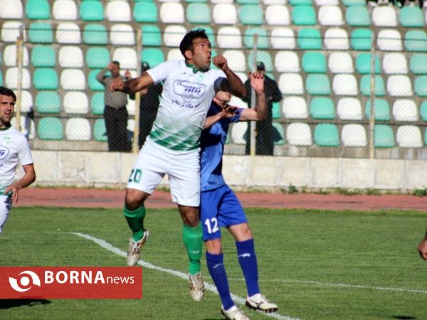 دیداردو تیم فوتبال خیبرخرم آبادوملوان بندرانزلی