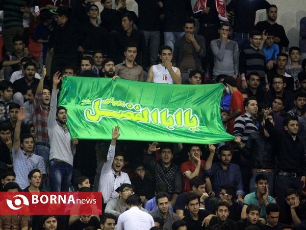 دیدار والیبال شهرداری ارومیه و بانک سرمایه تهران