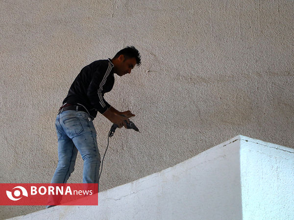آخرین مراحل آماده سازی ورزشگاه آزادی