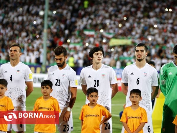 دیدار تیم ها فوتبال ایران- ازبکستان