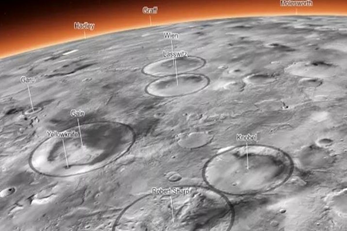 دقیق‌ترین نقشه سه بعدی مریخ منتشر شد