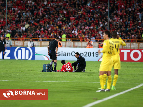 دیدار تیم های فوتبال پرسپولیس - السد