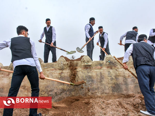 مراسم بیل‌گردانی در «نیم‌ور محلات»
