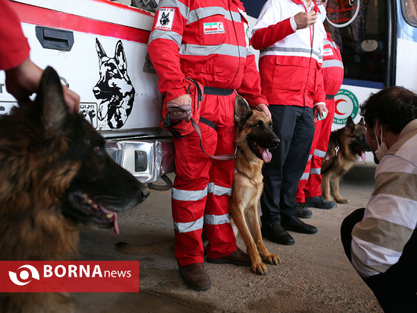بازدید خبرنگاران از سازمان امداد و نجات جمعیت هلال احمر