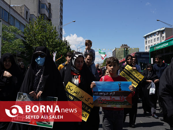 راهپیمایی روز جهانی قدس در تهران