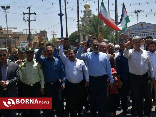 راهپیمایی روز جهانی قدس در اندیمشک