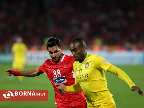 دیدار تیم های فوتبال پرسپولیس - السد