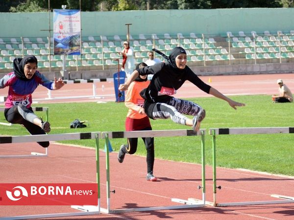 مسابقات دوومیدانی قهرمانی جوانان کشور بخش دختران