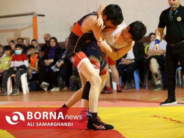 مسابقات کشتی دانش آموزی رده سنی نونهالان
