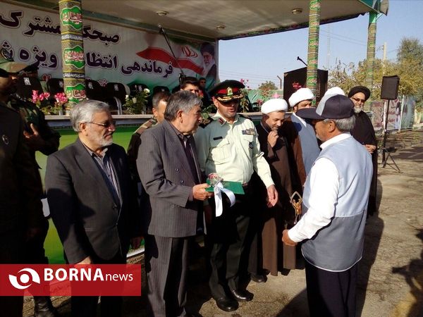 مراسم  صبحگاه نیروی انتظانی شرق استان تهران