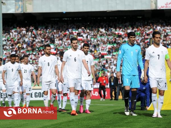 دیدار تیم های فوتبال ایران- چین
