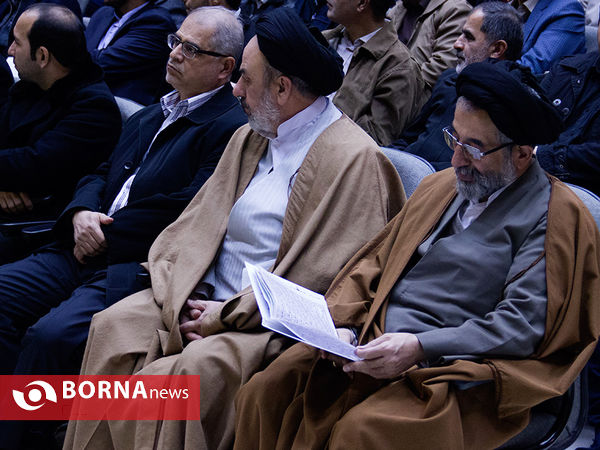 مجلس ترحیم برادر همسر مرحوم خاتمی