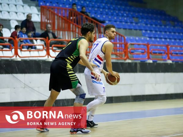 دیدار تیم های بسکتبال نبوغ - کاله