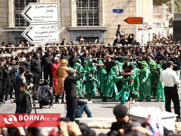 عاشورای حسینی در بازار تهران