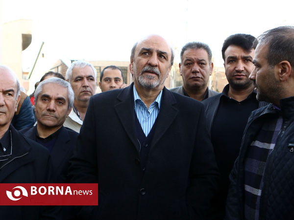 تشییع پیکر مرحوم همایون بهزادی