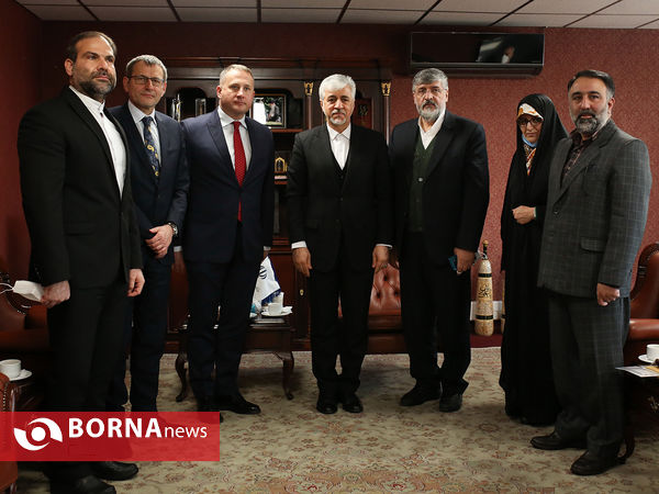 دیدار سفیر لهستان با وزیر ورزش و جوانان
