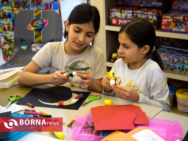 کارگاه شاهنامه‌خوانی گروه نونهالان همایون خبرگزاری برنا در شهر کتاب کرمانشاه